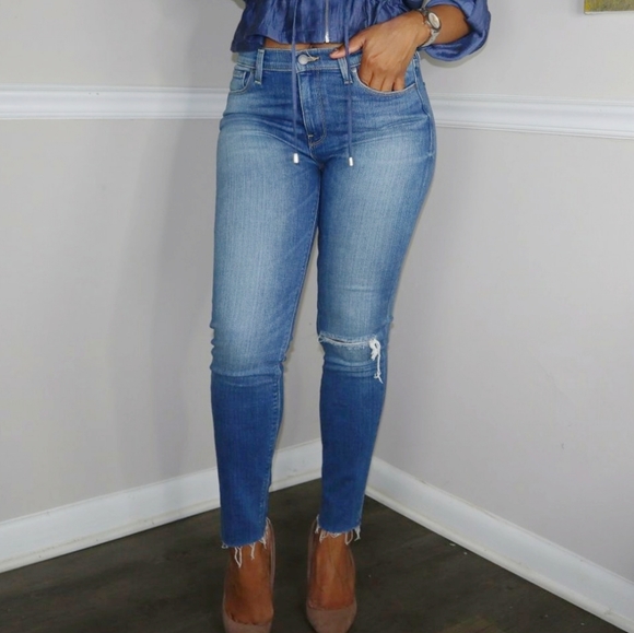 Hudson Jeans Denim - Flattering Hudson Nico Blue "Super Skinny" Jeans